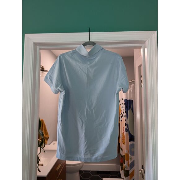 Light Blue Tommy Hilfiger Polo Shirt Slim Fit Medium *NWT* retails for $64.50 - Picture 2 of 4